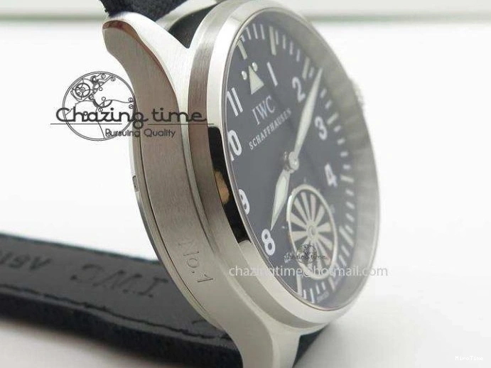 MIROTIME 0104 Big Pilot “Markus Buhler” IW5003 Turbine Movement On Black Strap A Unique 7378